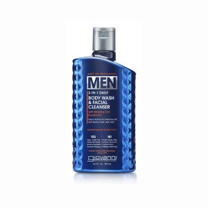 Giovanni MEN 2-in-1 Body Wash and Facial Cleanser, 16.9 OZ